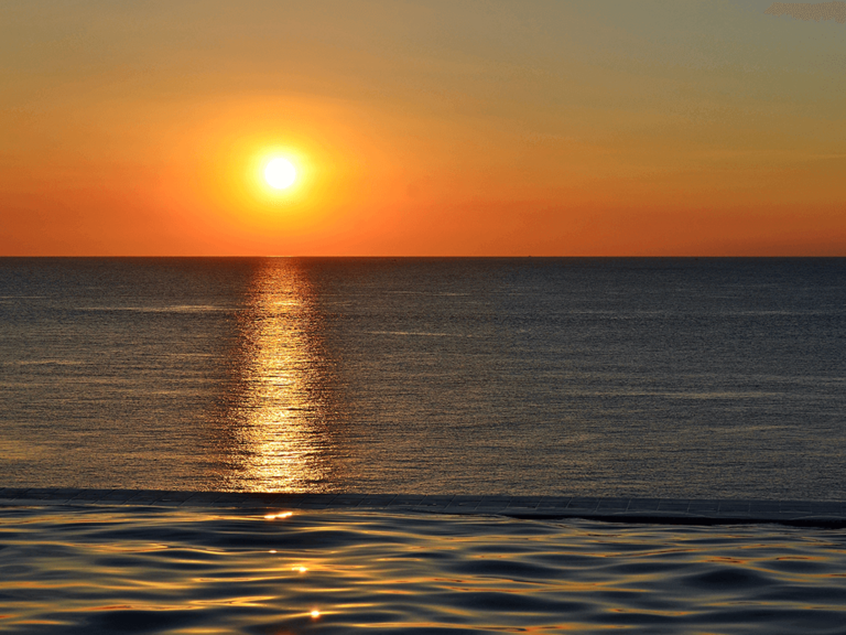 beach landscape sunset