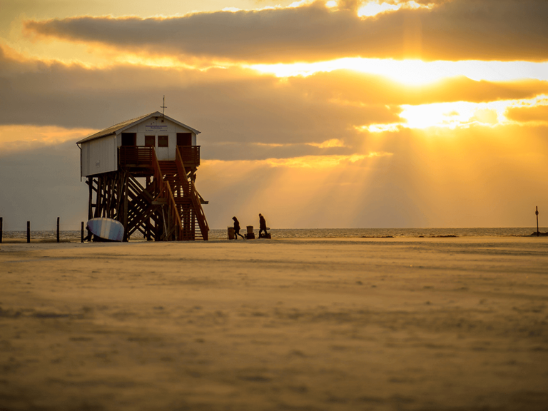 beach landscape sunset